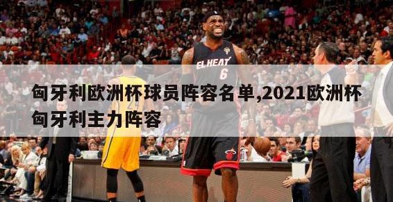 匈牙利欧洲杯球员阵容名单,2021欧洲杯匈牙利主力阵容